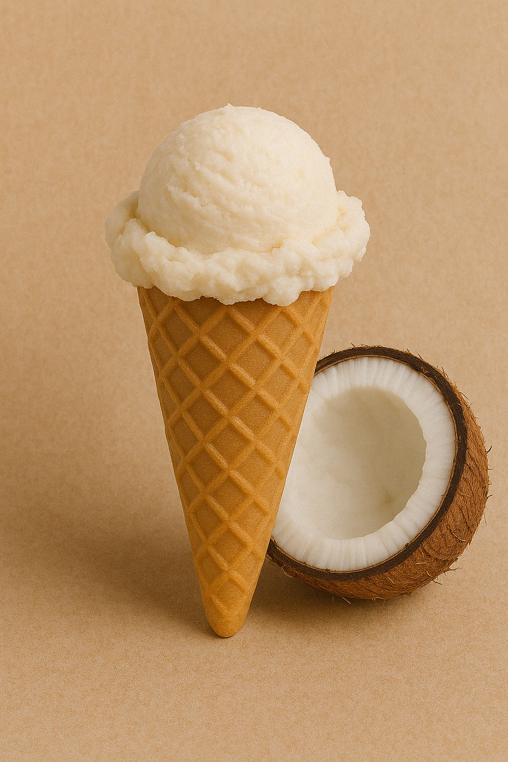 Glace à la coco