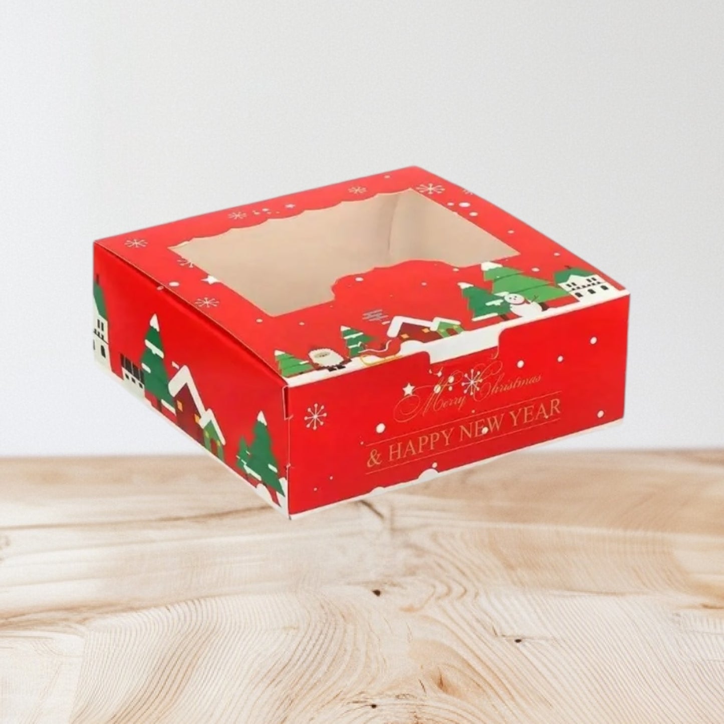 Boîte Noël 13,5x13,5x5,2cm