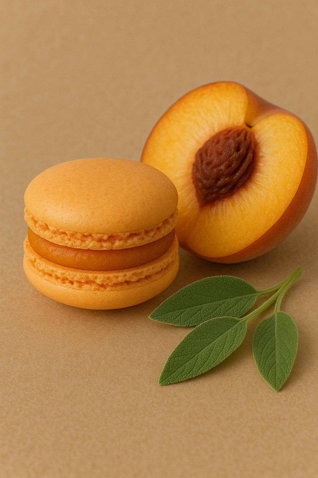 Macaron pêche