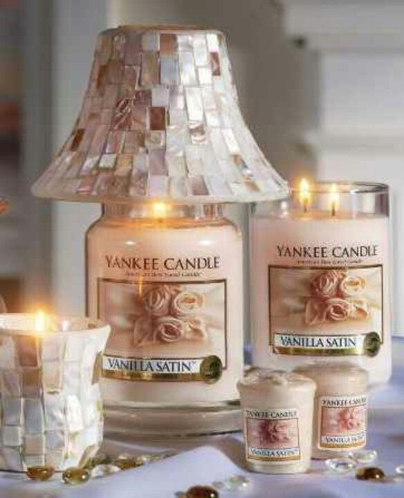 Yankee candle vanille satinée