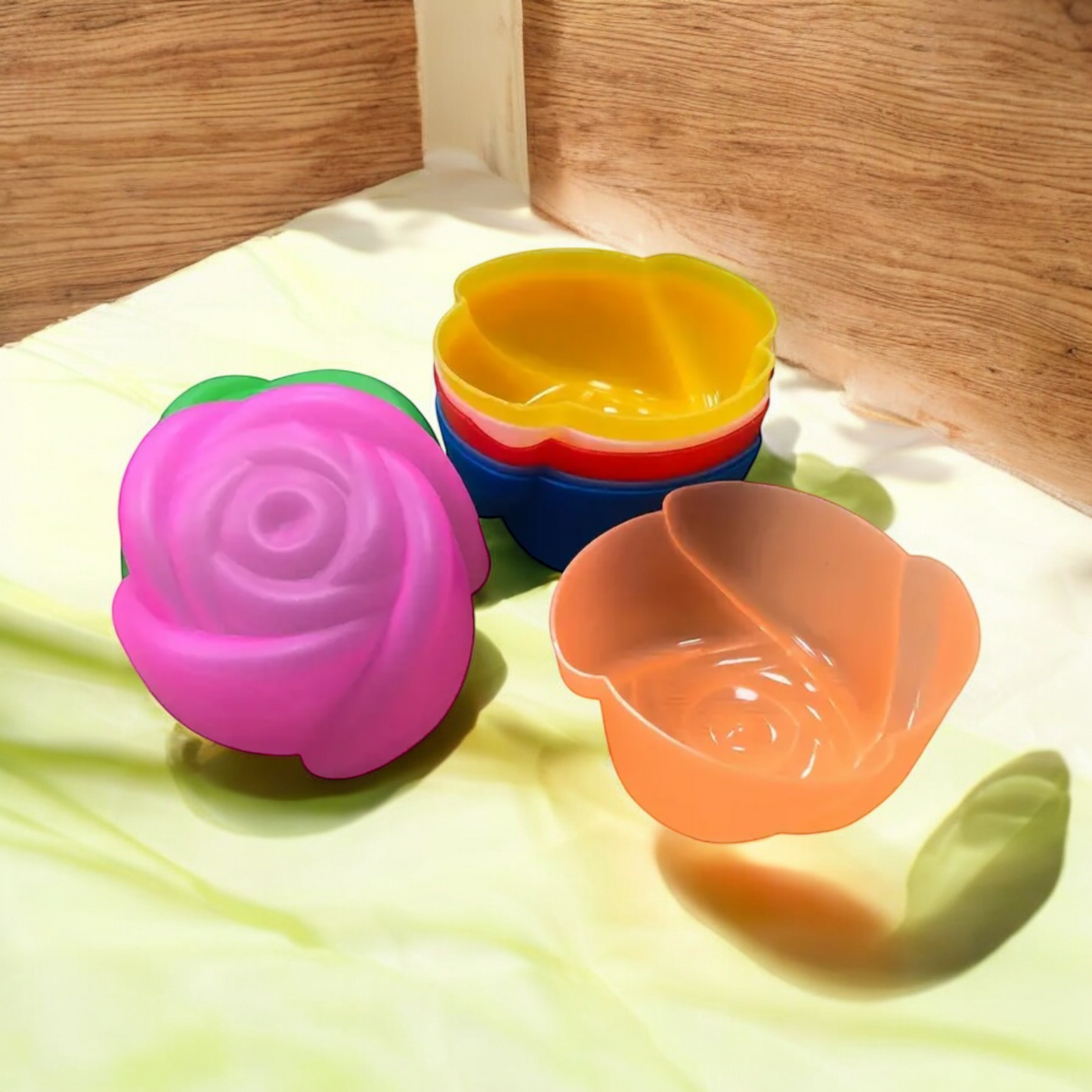 Moule silicone rose