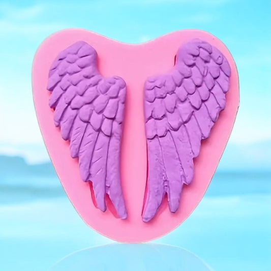 Moule silicone ailes d’ange