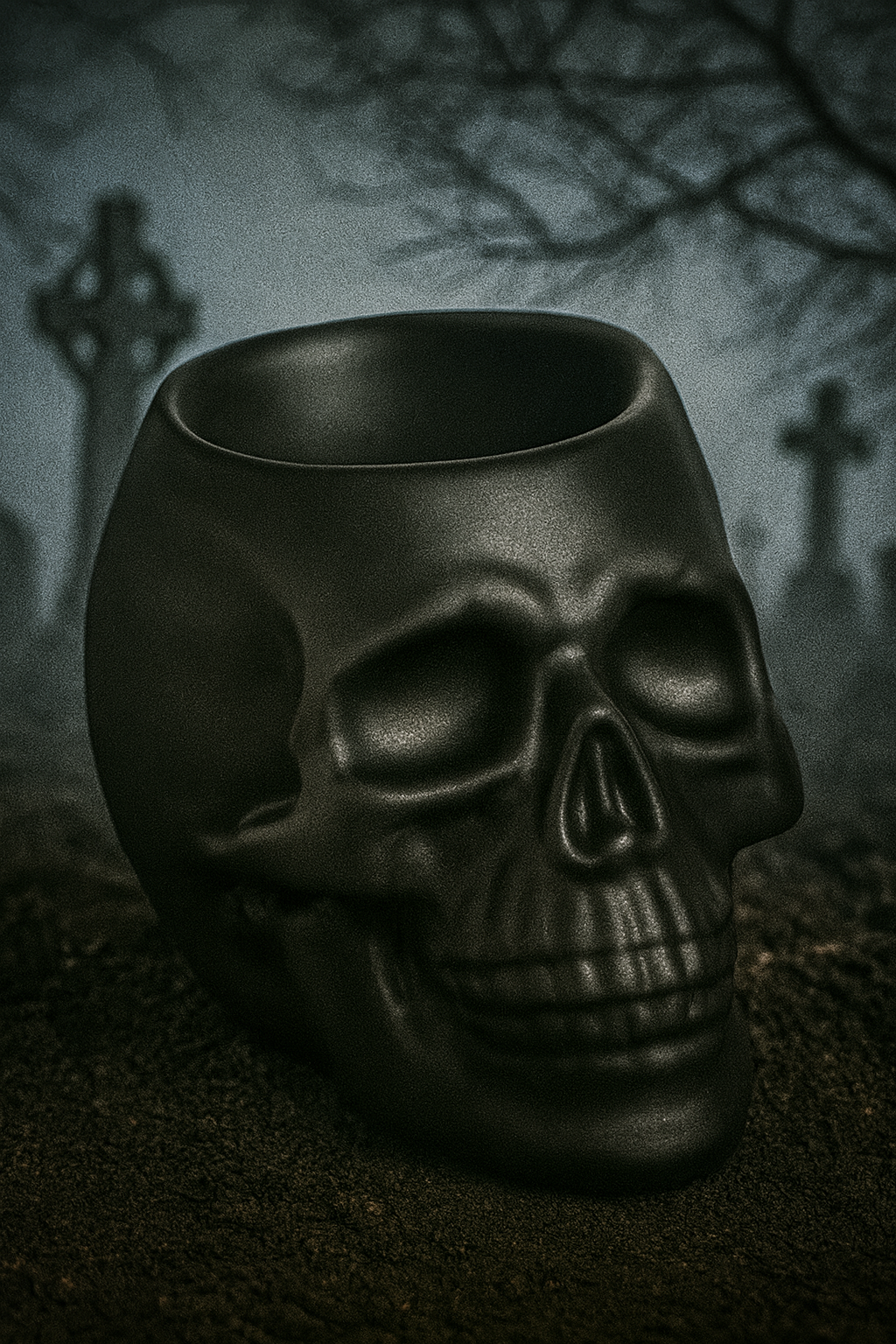 Brûleur Tête de Mort Noire