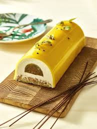 Bûche mangue & vanille