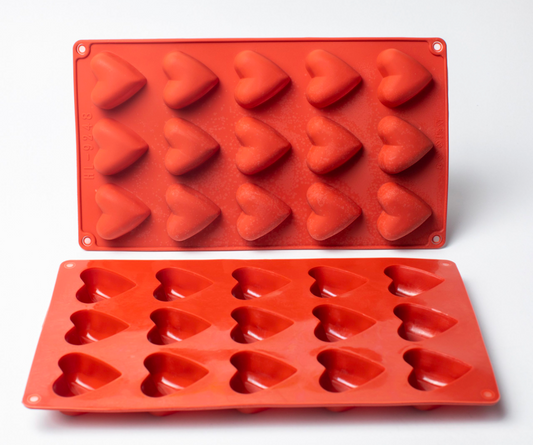 Moule silicone cœur