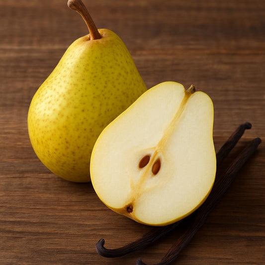 Velours de poire et vanille