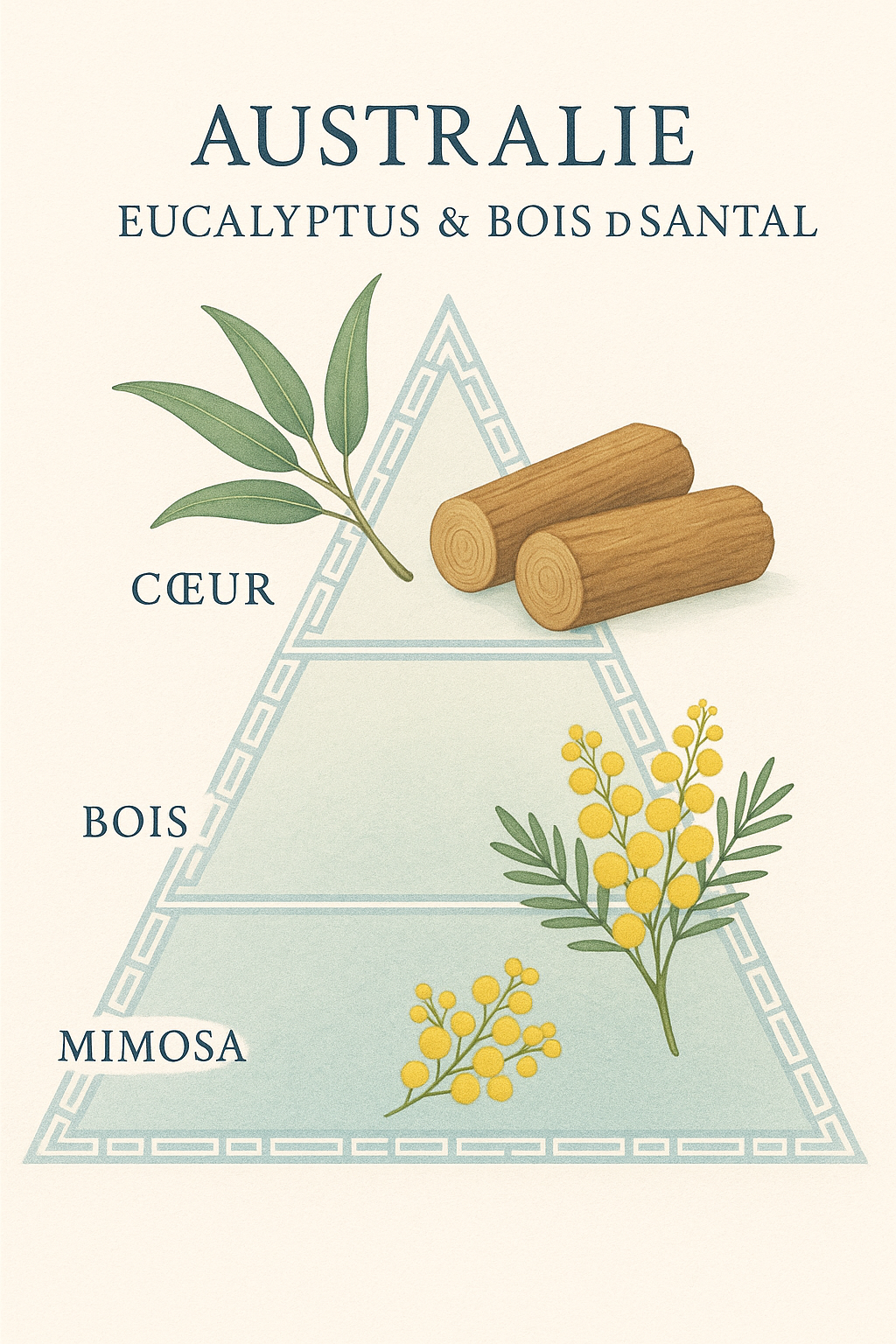 Australie : Eucalyptus & bois de santal