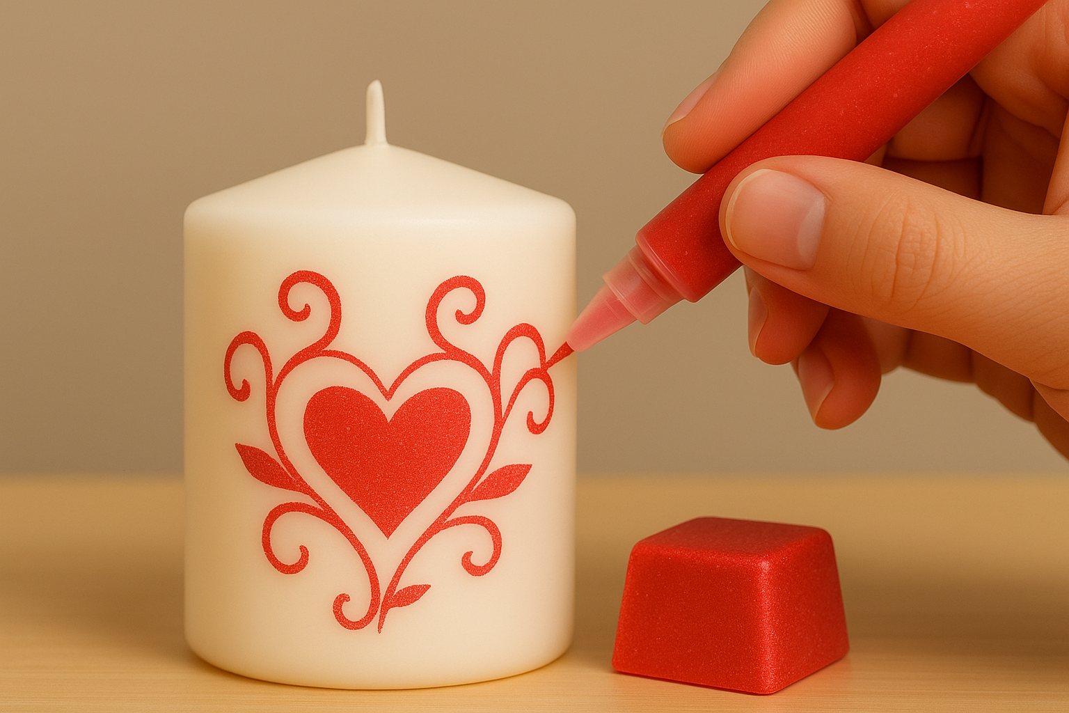 Stylo à Bougie – Précision, Créativité & Finitions Parfaites