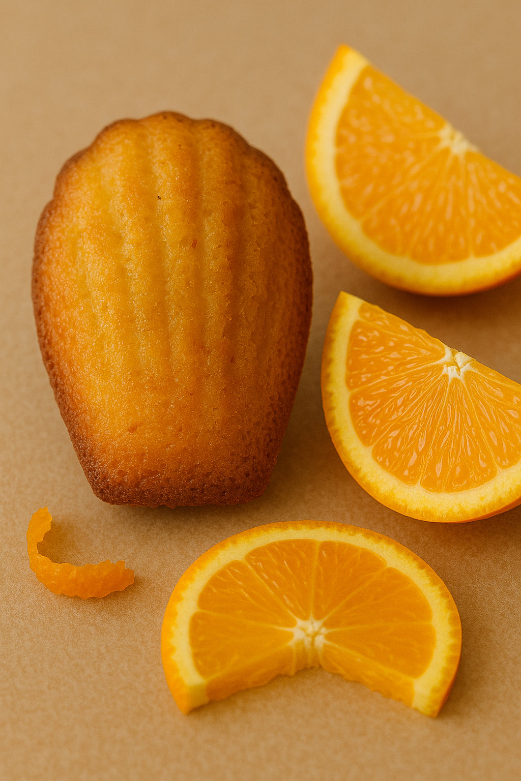 Madeleine à l'orange