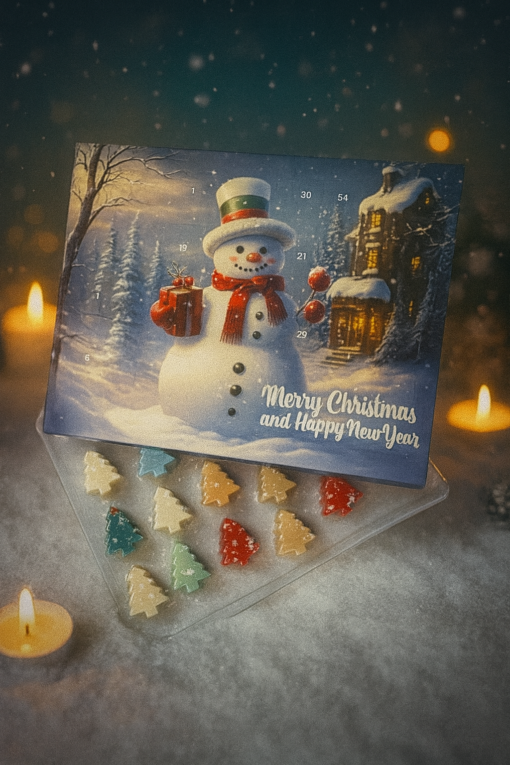 Calendrier de l’Avent à personnaliser par vos soins (24 jours)