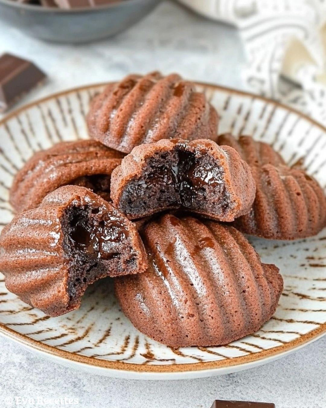 Madeleine au chocolat