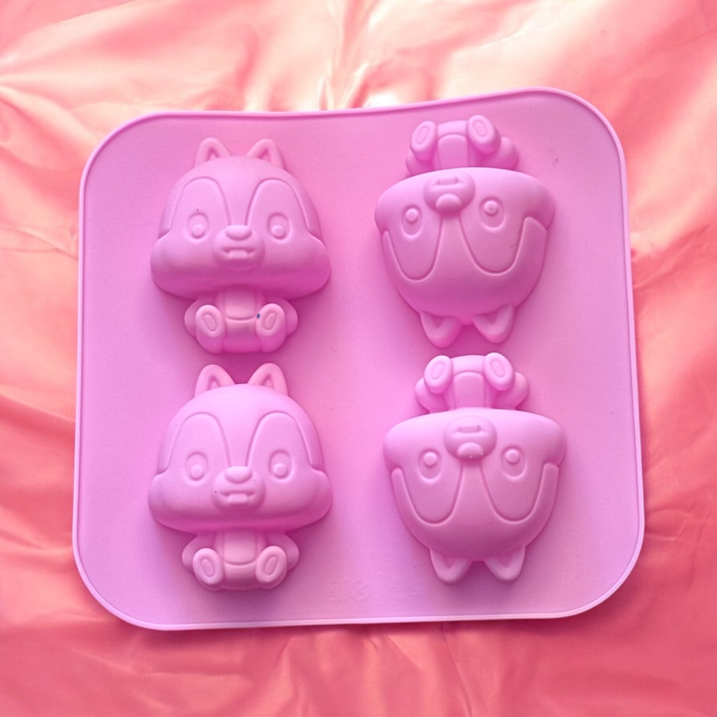 Moule silicone tic et tac