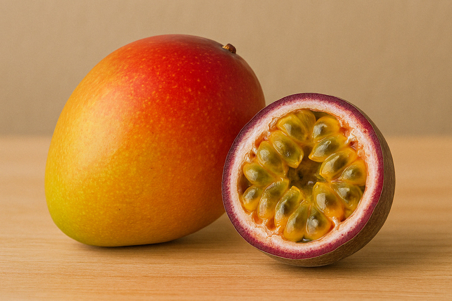 Mangue fruit de la passion