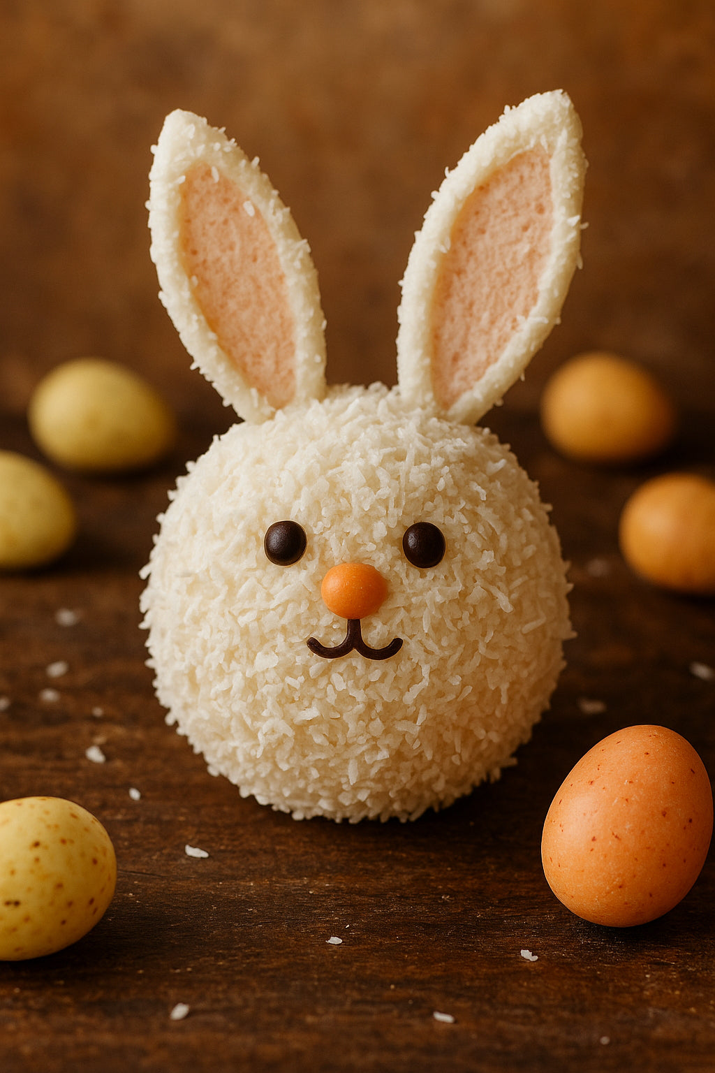 Boule coco du lapin de Pâques