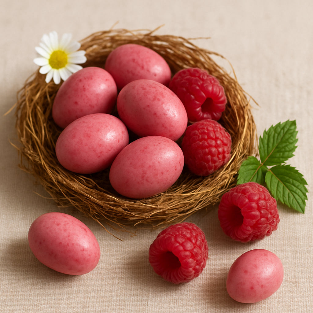 Petit oeuf de Pâques framboise