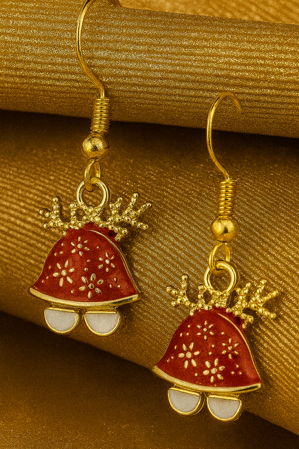 Boucles d’oreilles « Champignon »