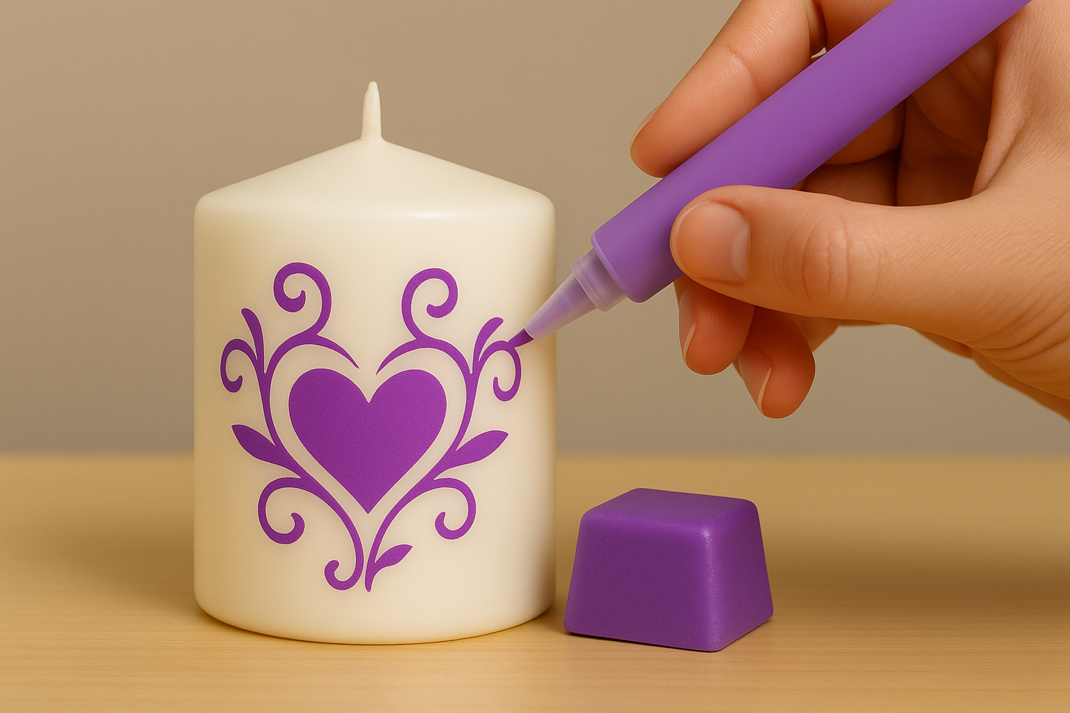 Stylo à Bougie – Précision, Créativité & Finitions Parfaites