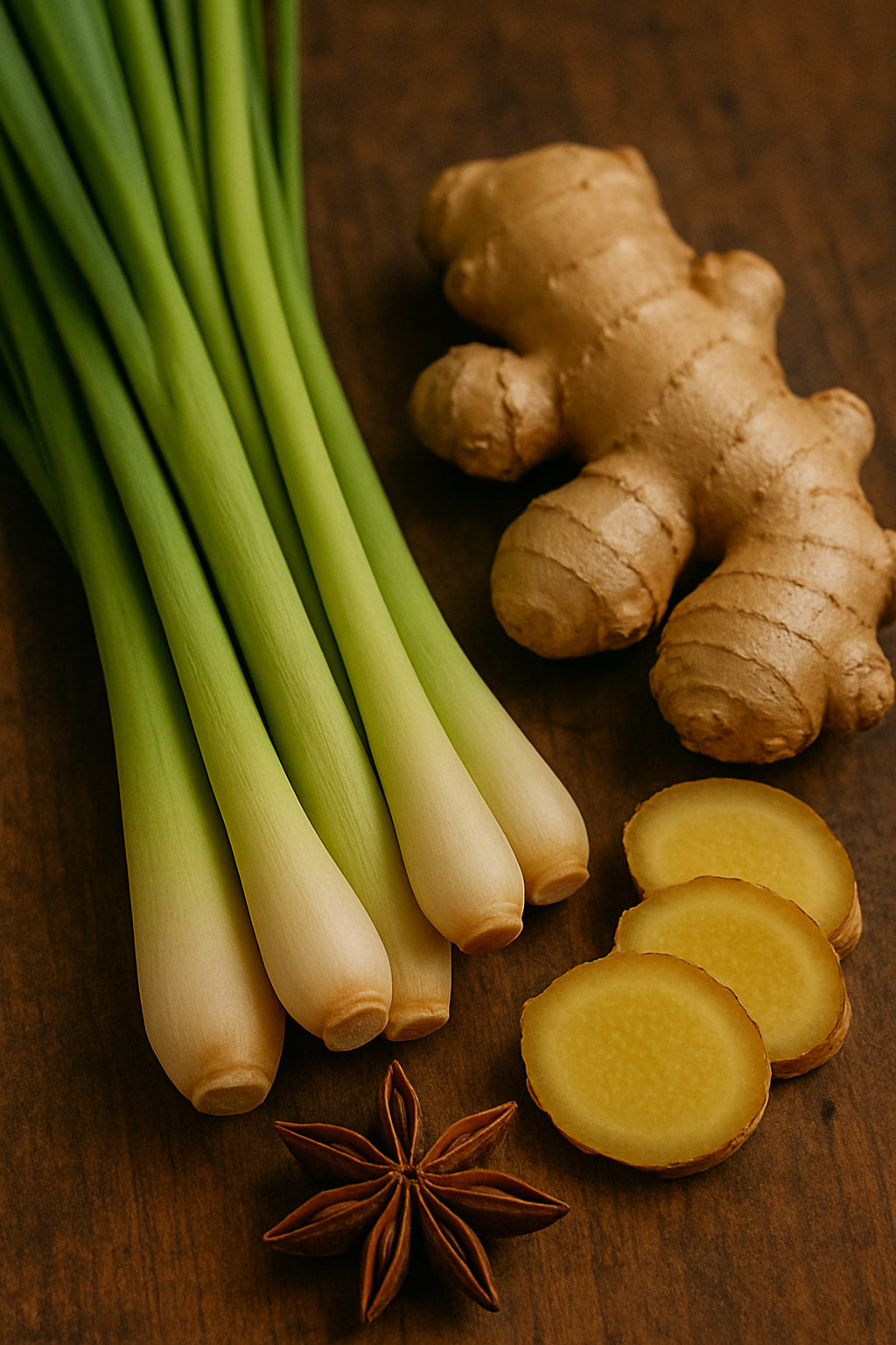 Citronnelle et gingembre