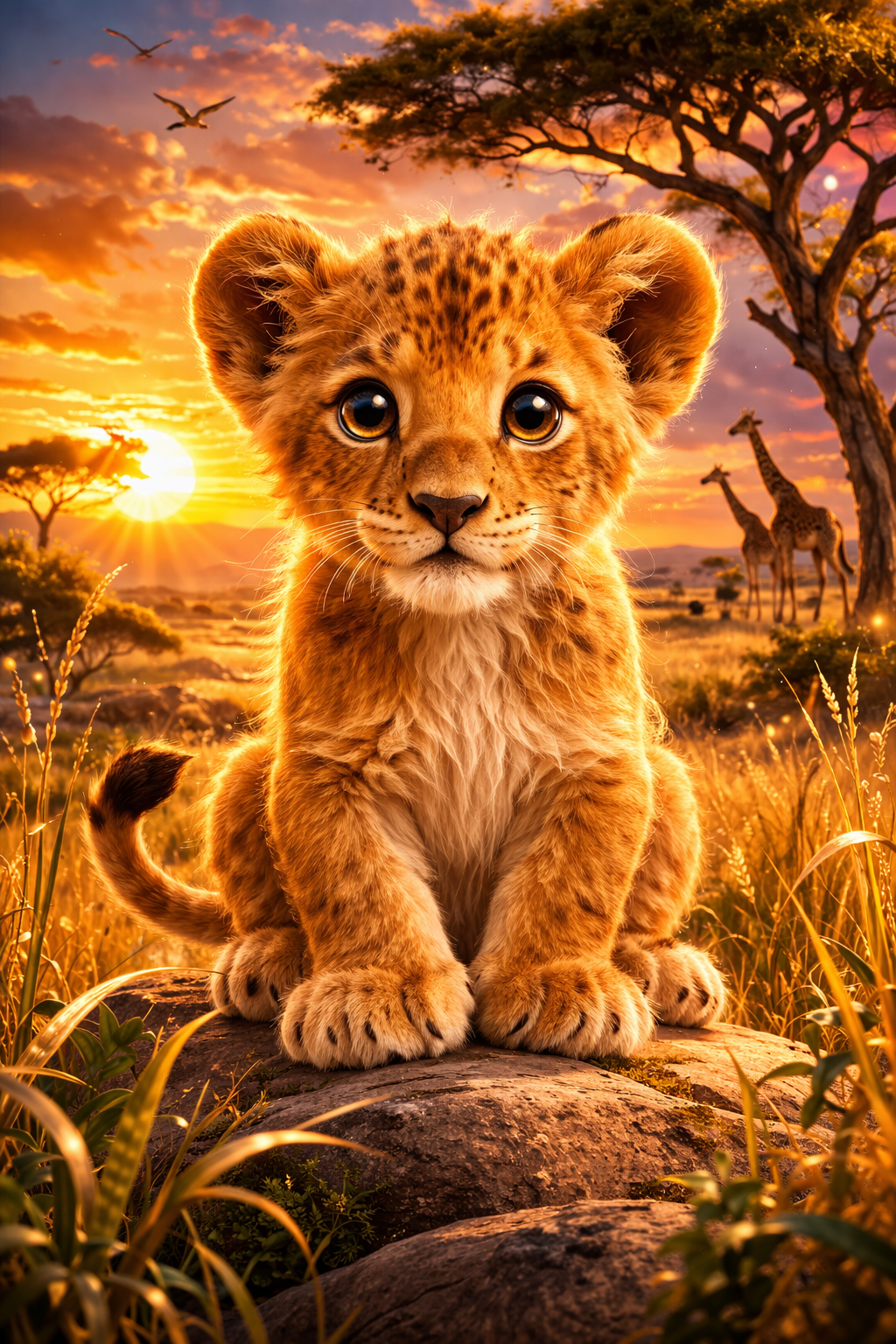 Lionceau dorée
