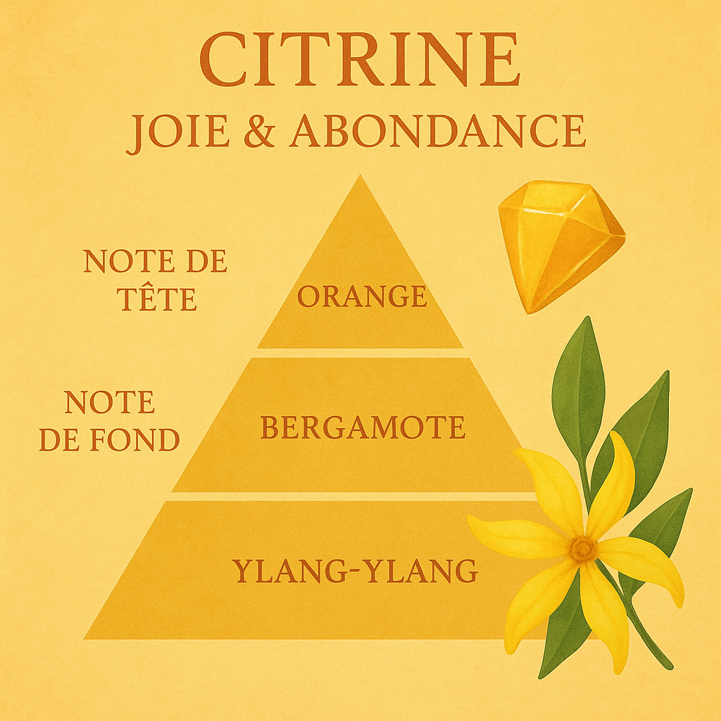 Citrine : joie & abondance