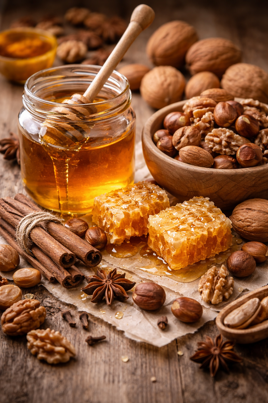 Noix et Amande au Miel