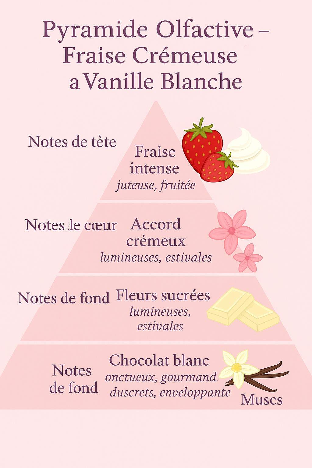 Chocolat blanc et fraises