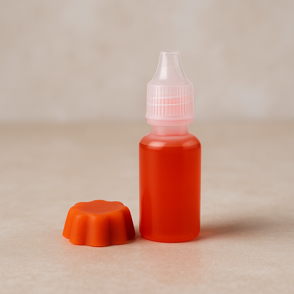 Colorant Liquide Orange Rouge