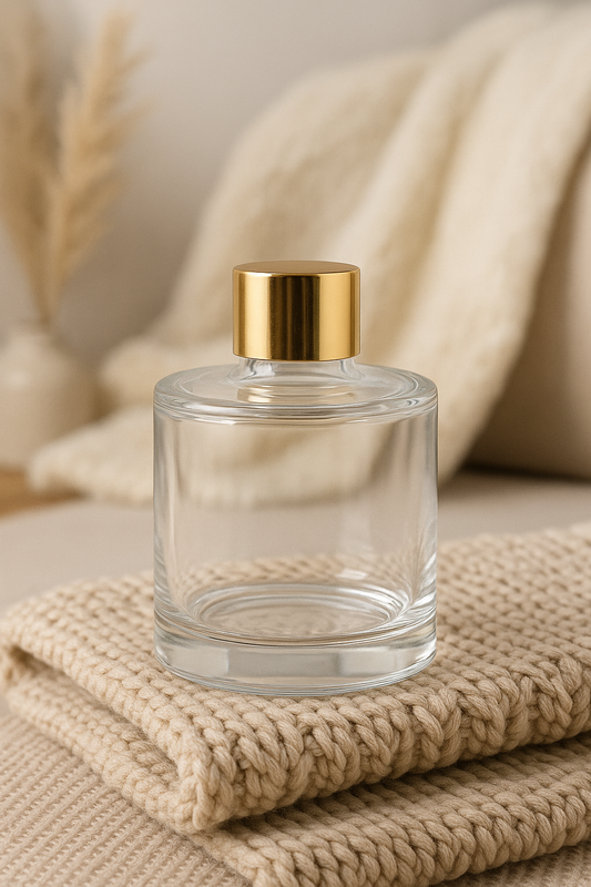 Flacon Diffuseur 50 ml en Verre Rond