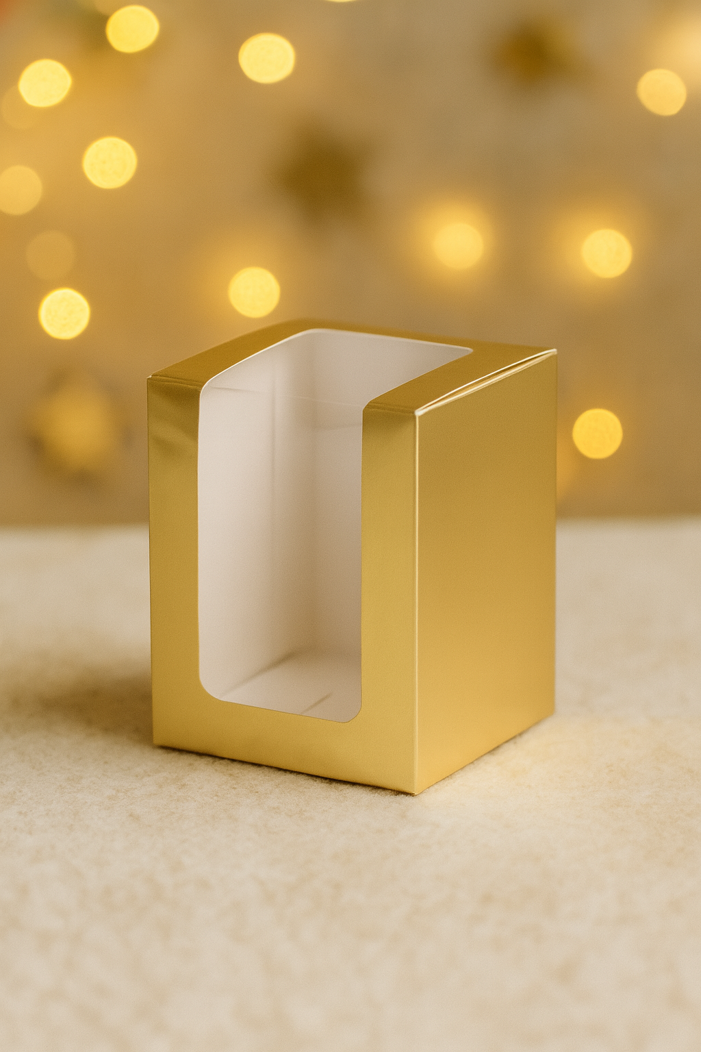 Boîte pour Bougie – Couleur Or