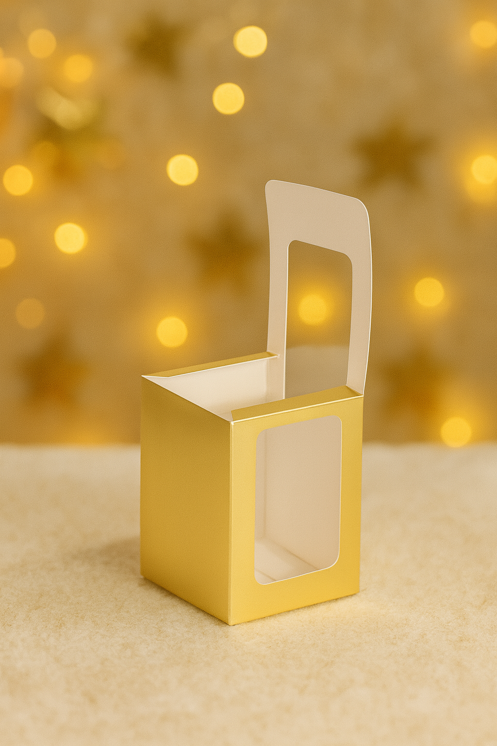 Boîte pour Bougie – Couleur Or