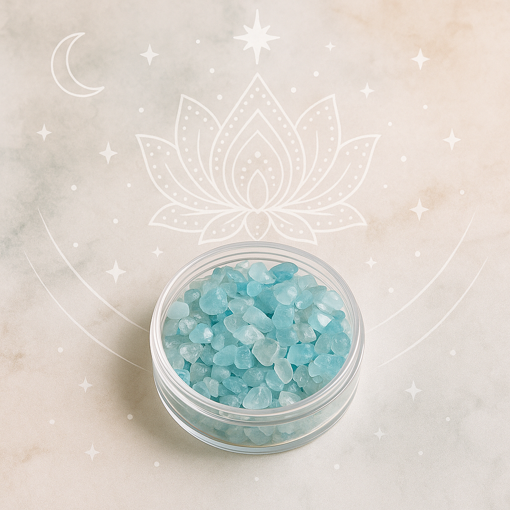 Chips d'aigues-marines Harmonie émotionnelle & Eveil spirituelle