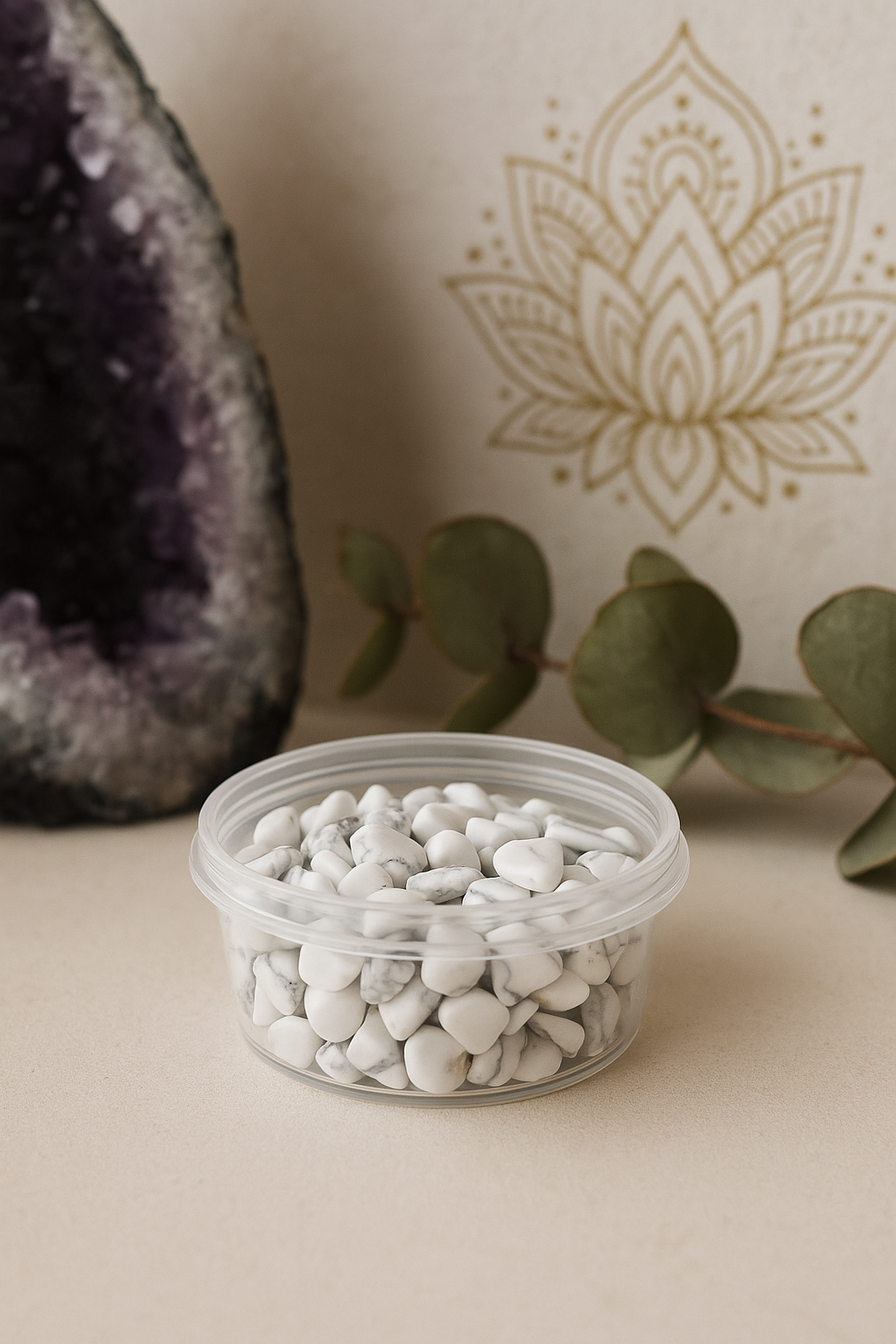 Chips de Howlite - Apaisement, Gestion du stress & Harmonie intérieur