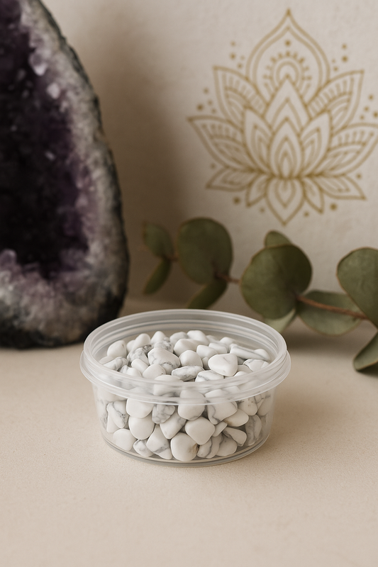 Chips de Howlite - Apaisement, Gestion du stress & Harmonie intérieur
