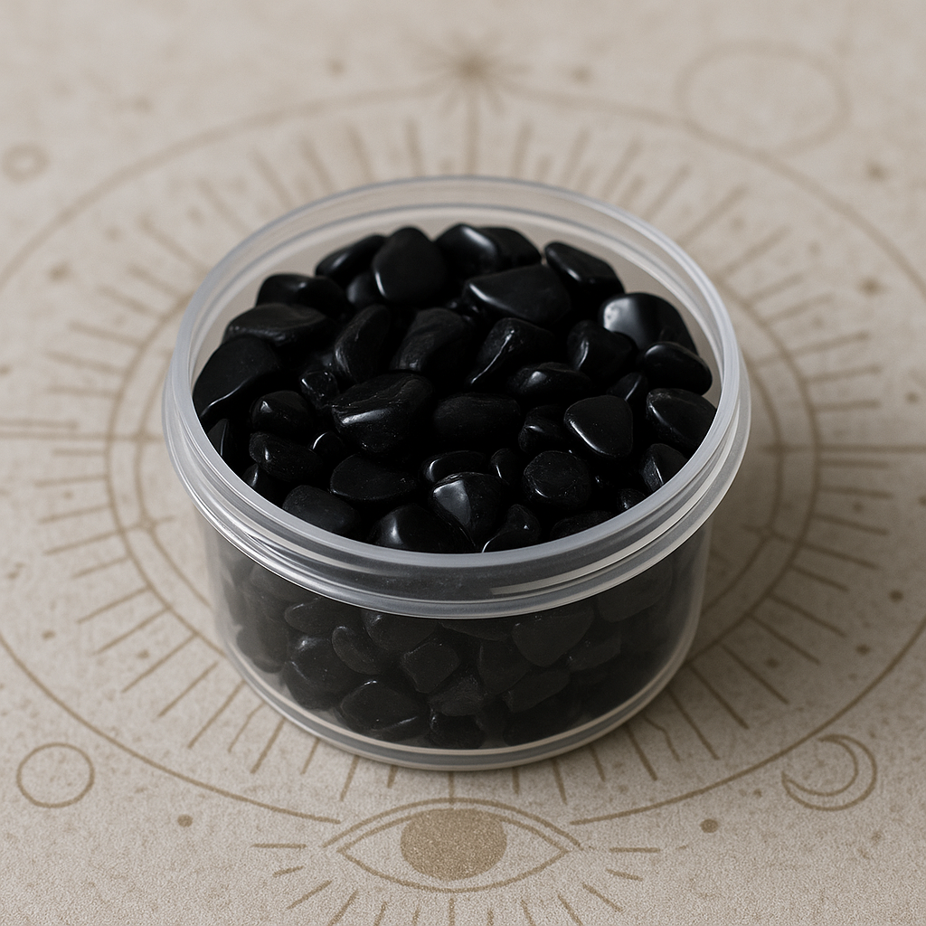 Chips d’Obsidienne Noire - Protection, Ancrage & Clarté mentale