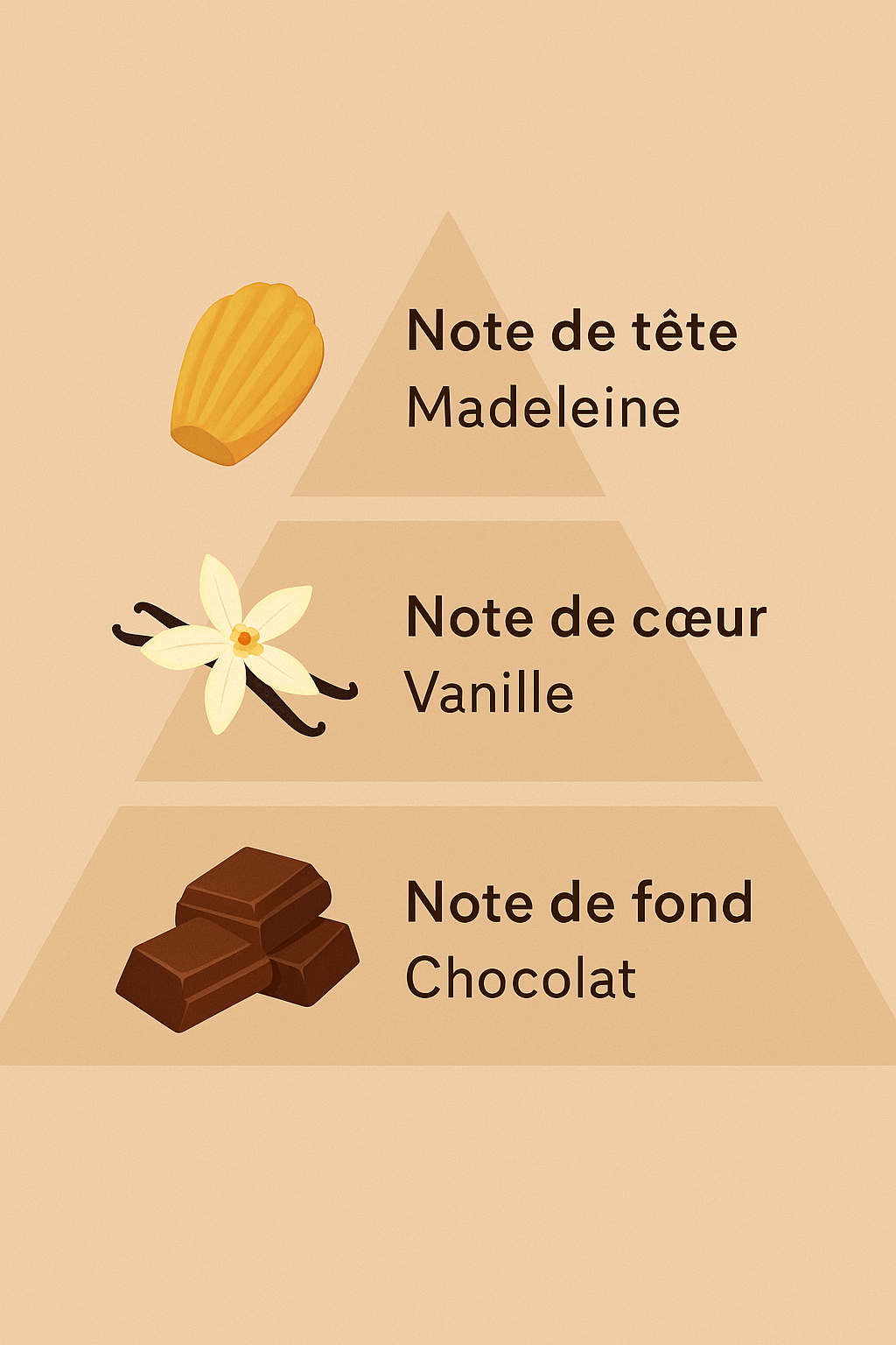 Madeleine au chocolat