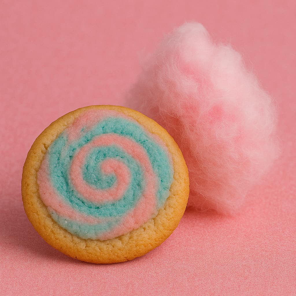 Cookies barbe à papa