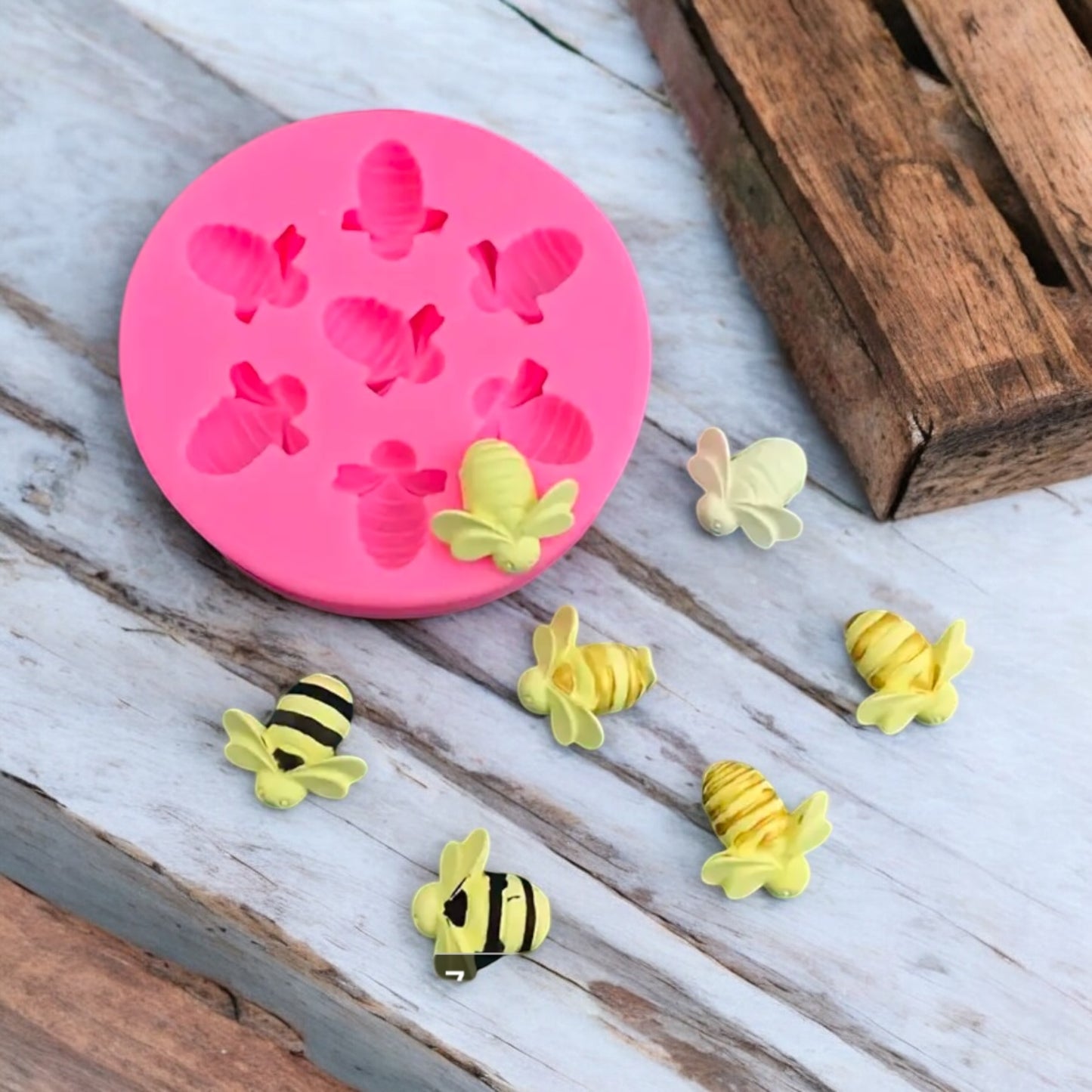 Moule silicone abeille