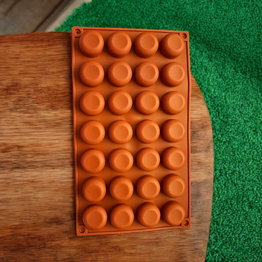 Moule en Silicone – 28 Cavités Rondes