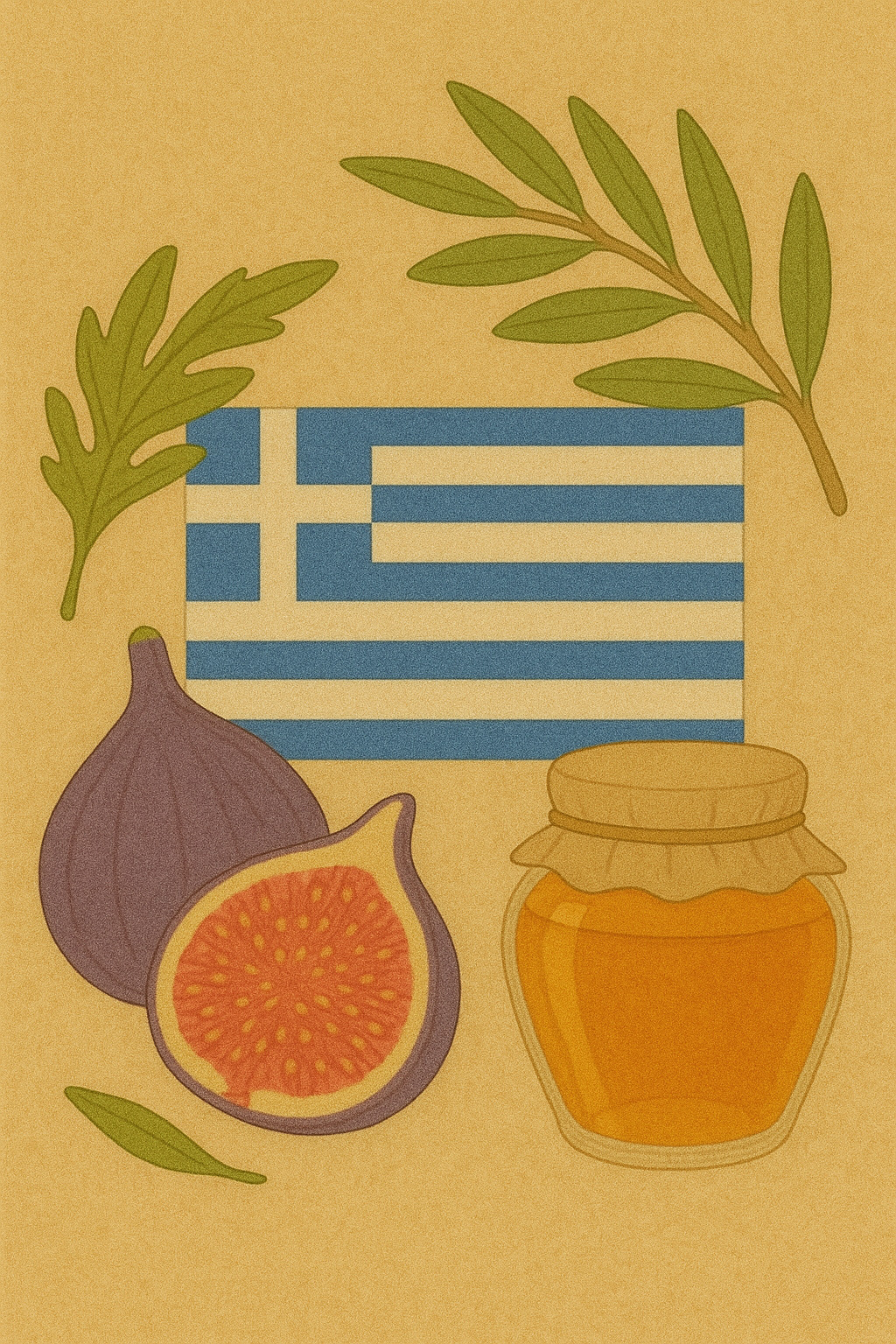 Grèce : figue & miel de Crète