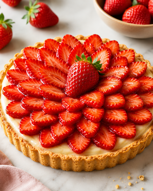Tarte à la fraise