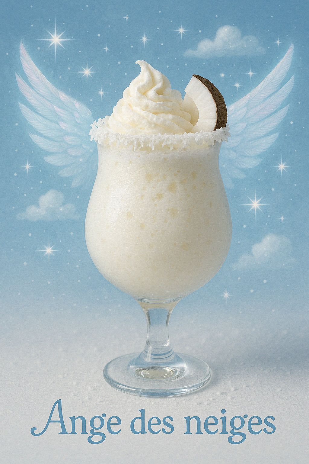 Cocktail ange des neiges