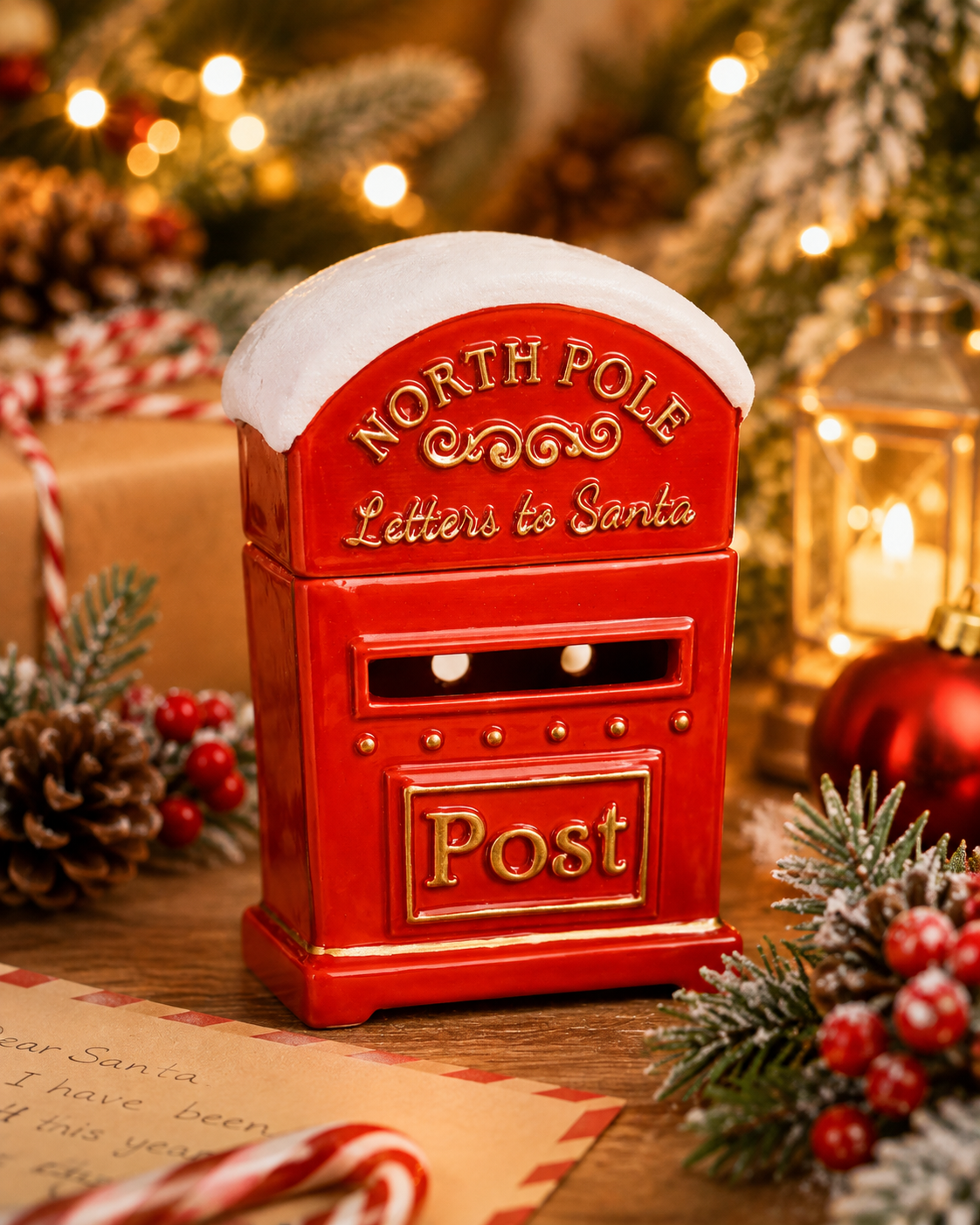 Brûleur Boite aux lettres du Père Noël