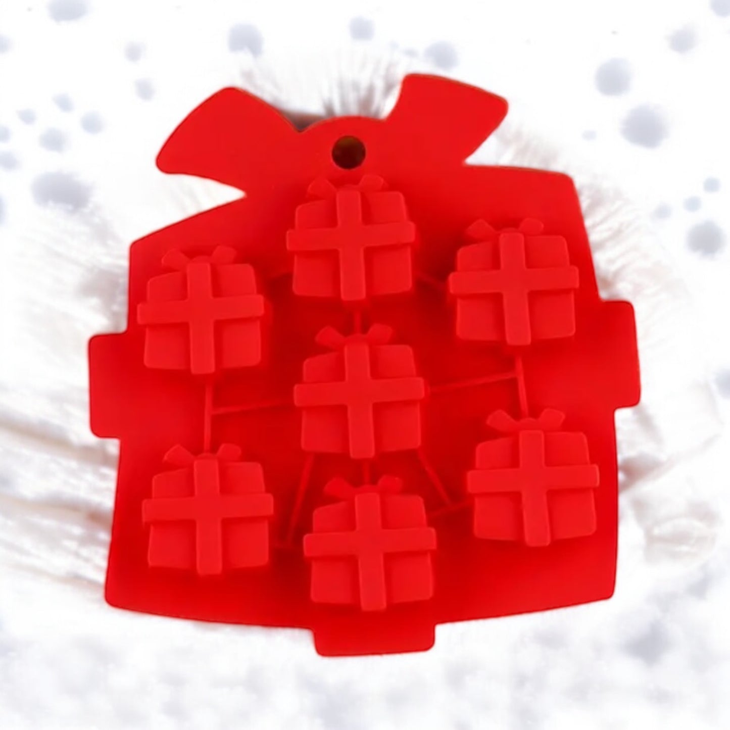 Moule silicone cadeau de Noël fondant