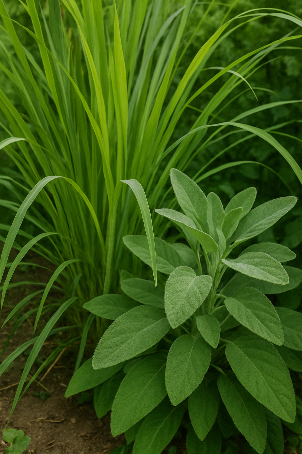 Citronnelle et sauge