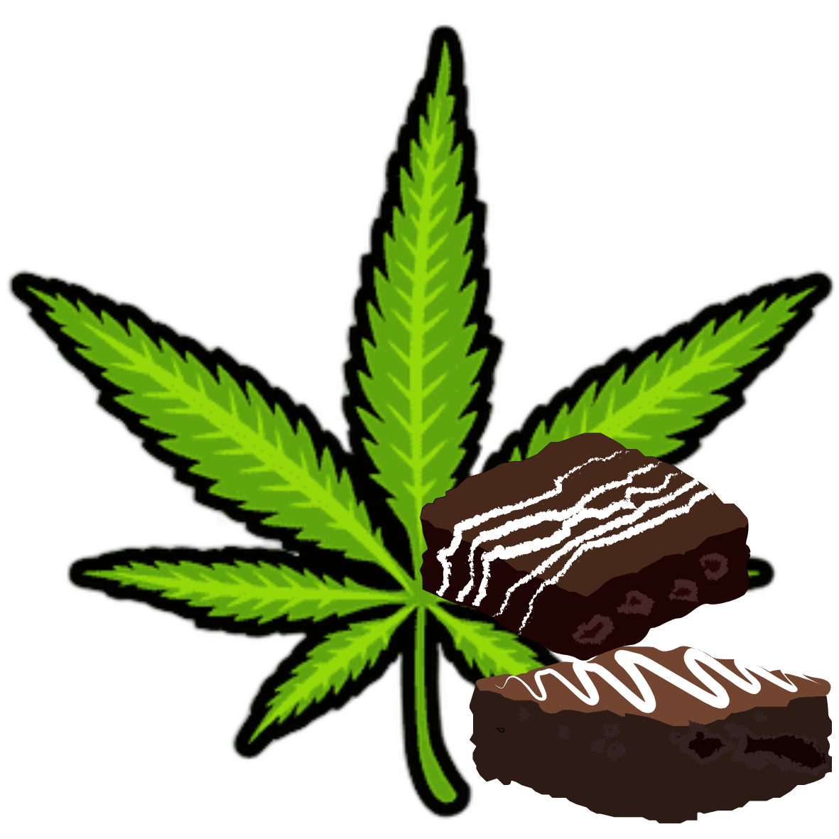 Cannabis brownie