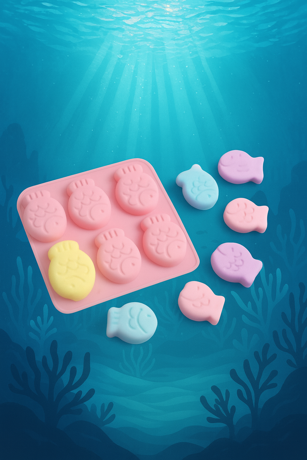 Moule silicone – Poisson