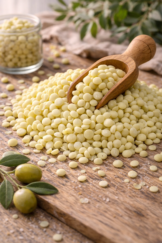 Cire Olive - Bougies en Contenant