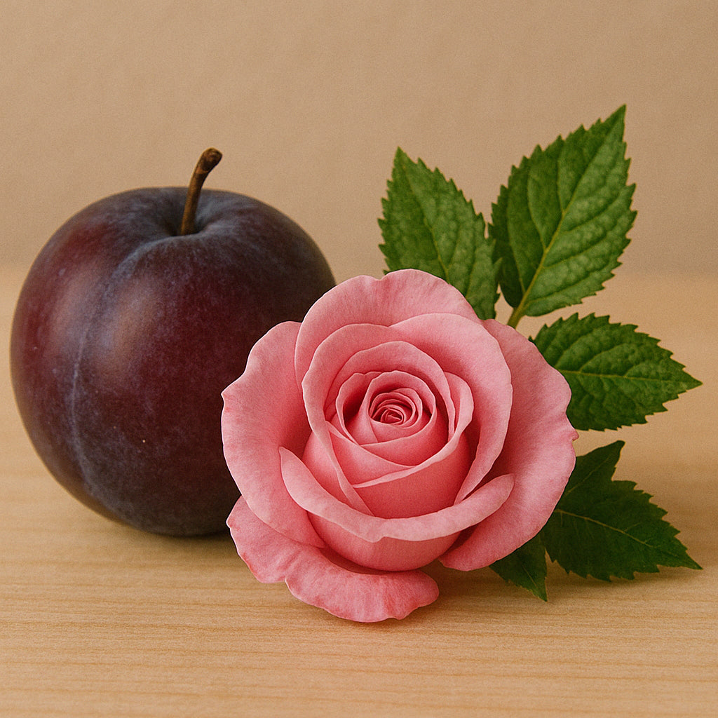 Prune rose et patchouli