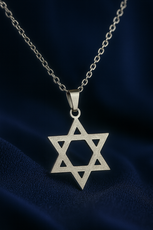 Collier pendentif « Étoile de David »