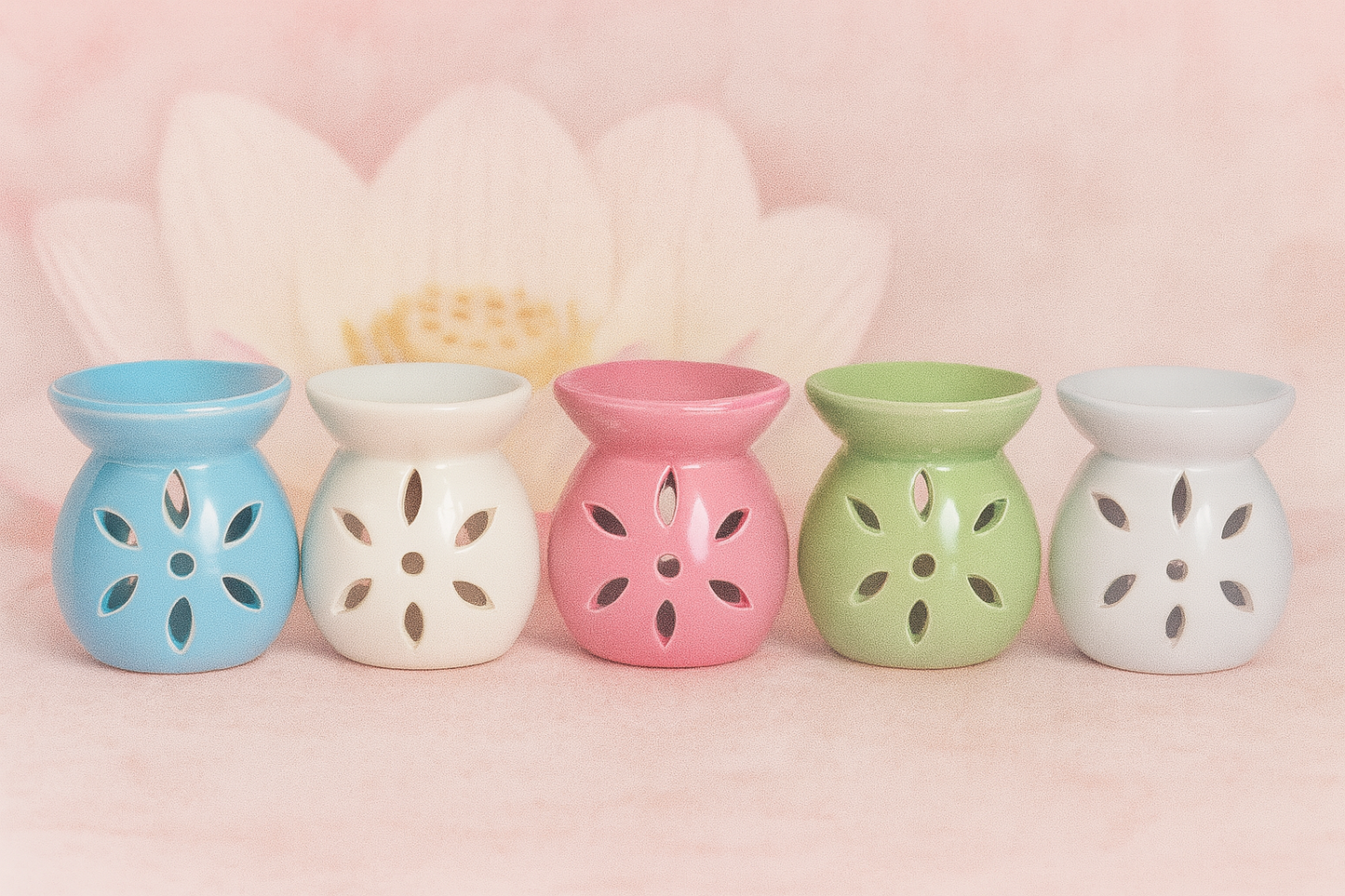 Bruleur en céramique « Pétales »